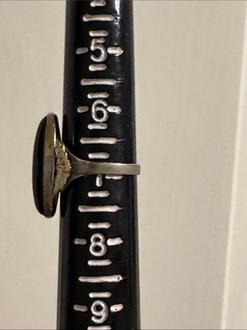 Black Hills Gold + 925 ring. Size 7. Vintage. - Picture 5 of 5